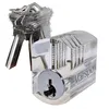 Varspo transparent acrylic practice lock cylinder