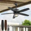 Fanbulous 52 inch outdoor ceiling fan with lights and remote, IP65 waterproof