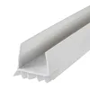 M-D Building Cinch U-shape slide-on under door seal, white