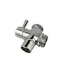 All brass faucet diverter valve with aerator