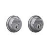 Schlage B62 double-cylinder deadbolt keyed on both sides