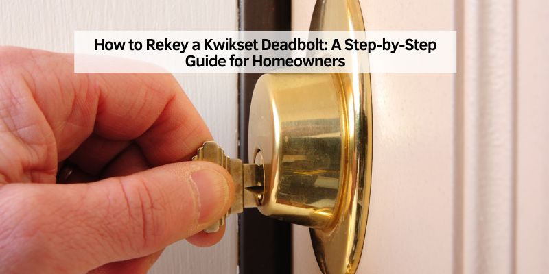 How to Rekey a Kwikset Deadbolt: A Step-by-Step Guide for Homeowners