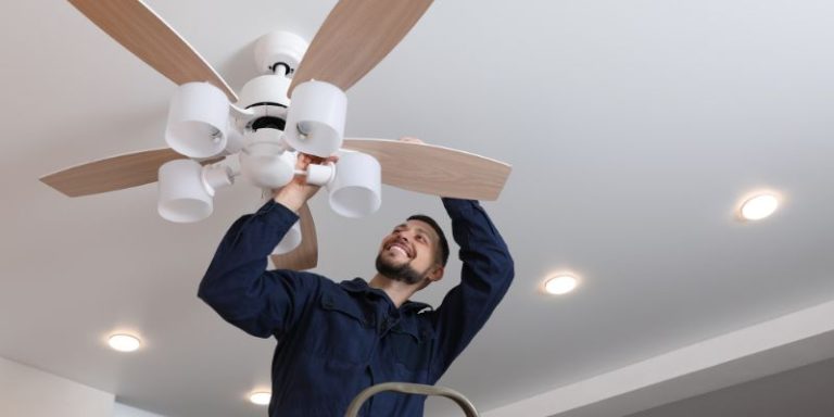 How to Remove a Ceiling Fan Light Cover with No Screws