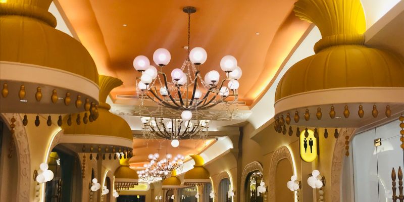 Packing the Chandelier for Transport