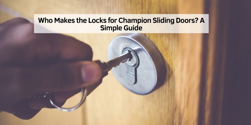 Who Makes the Locks for Champion Sliding Doors? A Simple Guide