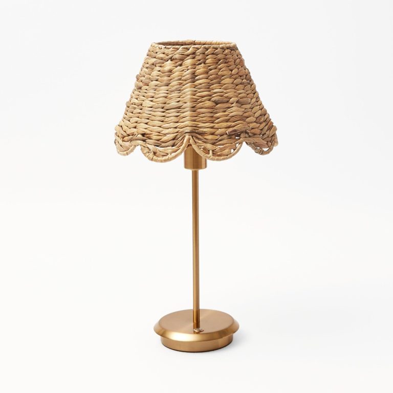 A Natural Lamp & Shade