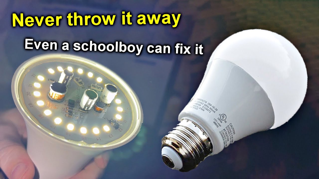 How to Fix a Led Light Bulb