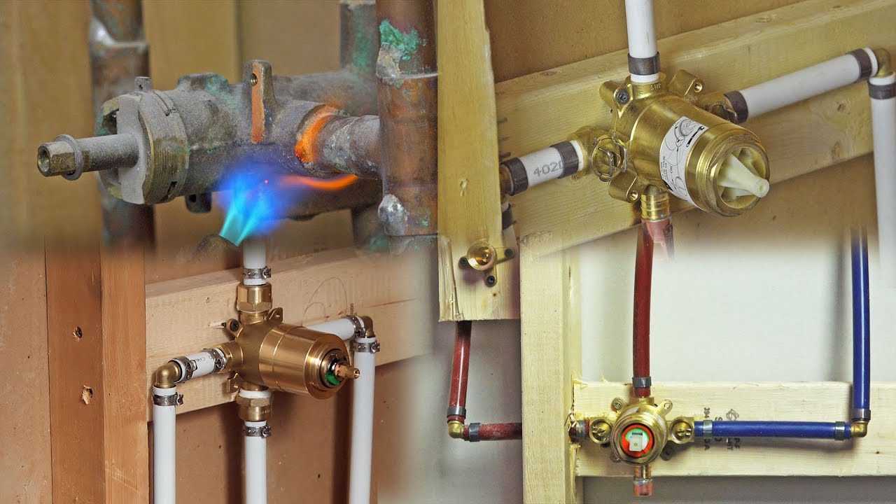 How to Plumb a Shower Faucet