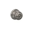 Schlage Georgian satin nickel privacy door knob with lock