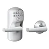 Schlage electronic keypad lock with lever handle