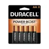 Duracell Coppertop AA alkaline batteries 8 count