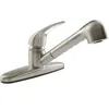 Dura Faucet satin nickel pull out kitchen faucet