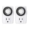 BN-LINK mechanical outlet light timer 2 pack