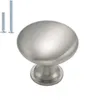 homdiy brushed nickel round cabinet knobs 10 pack