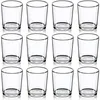DARJEN glass votive candle holders set of 12