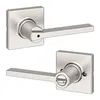 Kwikset Casey interior privacy door handle with lock