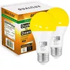 Qualilux Dusk to Dawn Amber Bug Light Bulb (1900K)