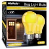 Wiyifada LED Bug Light Bulbs Outdoor (2-Pack)