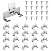 ROOWINTOO C-clip retrofit recessed light clips 20-pack