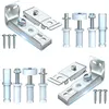 Bifold door hardware repair kit for sliding folding closet doors
