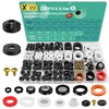 258-piece faucet and plumbing rubber washer assortment kit