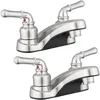 Pacific Bay Lynden satin nickel bathroom faucet