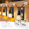 heavy duty gutter light clips 30 pack for outdoor string lights