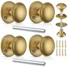 Saillong old style interior door knob set with round rosettes