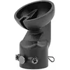 Universal sloped ceiling fan mount adapter for vaulted ceilings