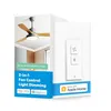 meross smart ceiling fan control and dimmer light switch