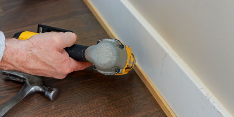 Finish Nailer Angled vs Straight