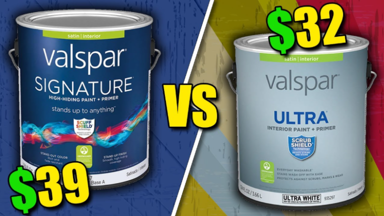 Valspar Signature Vs Ultra
