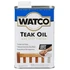 Watco teak oil finish can