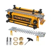 POWERTEC 12 Inch Dovetail Jig with Templates, Router Bits & Guide Bushing