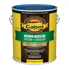 Cabot Semi-Solid Wood Stain and Sealer gallon can