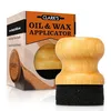 CLARK'S Cutting Board Oil and Wax with maple wood handle applicator
