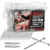 304 stainless steel deck screws 500-pack with T25 star drive bits