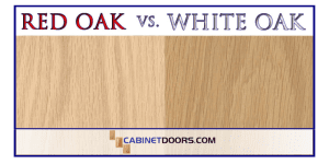 Red Oak Vs White Oak Cabinets