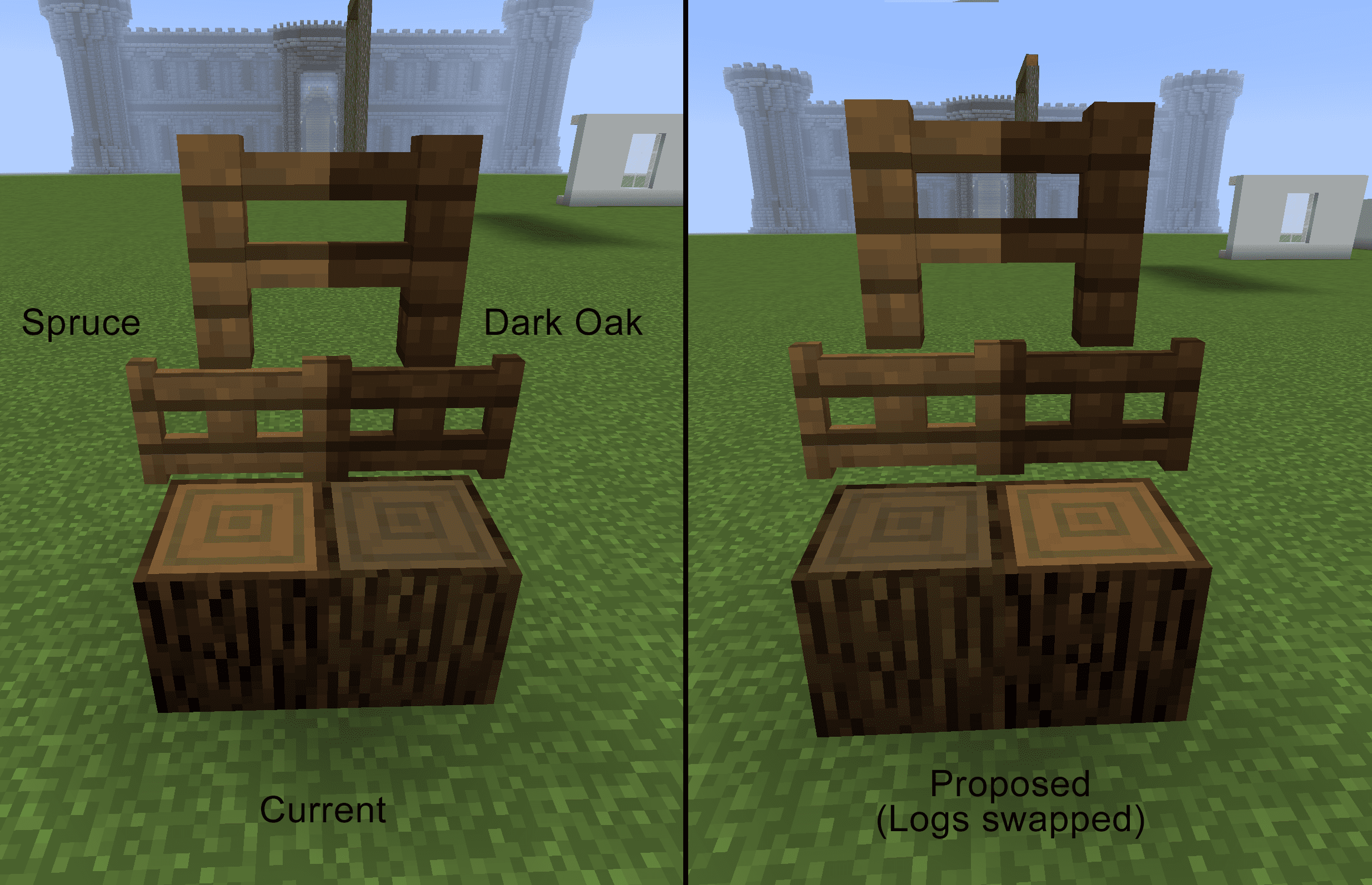 Spruce Vs Dark Oak