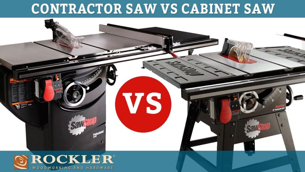Table Saw Vs Cabinet Saw: Which One Suits Your Needs? – Home ...