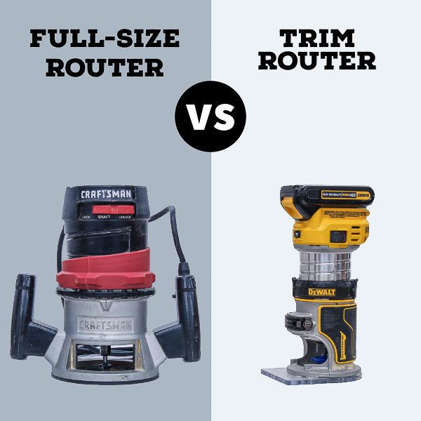 Trim Router Vs Plunge