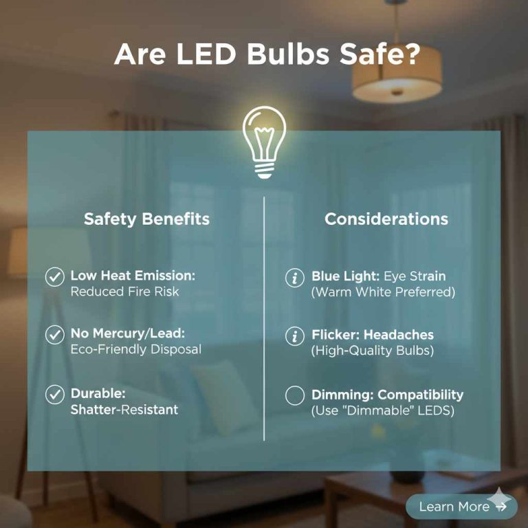 Are LED Bulbs Safe