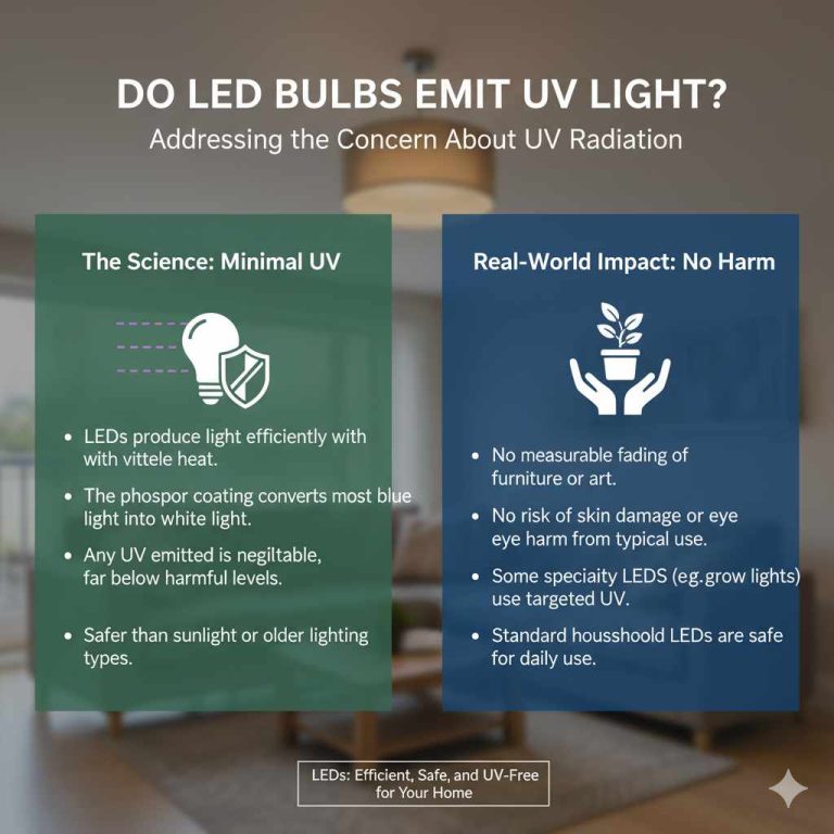 Do LED Bulbs Emit UV Light