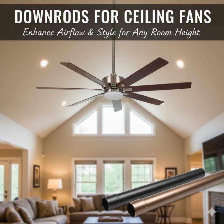 Downrods For Ceiling Fans