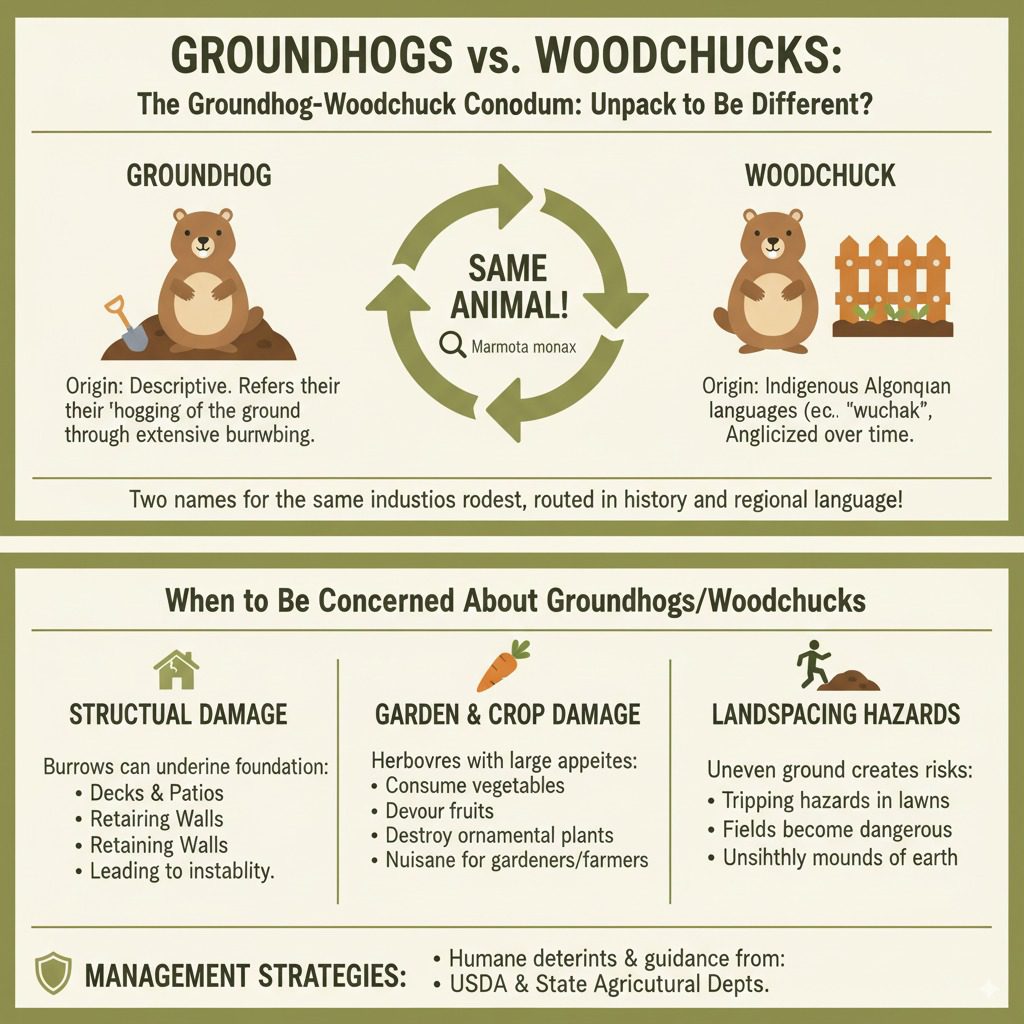 When to Be Concerned About Groundhogs/Woodchucks