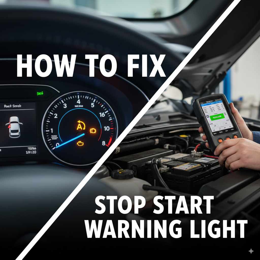 How to Fix Stop Start Warning Light