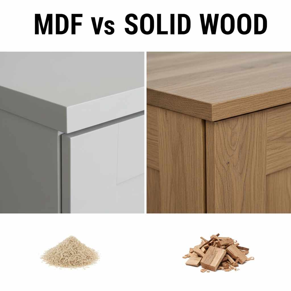 MDF Vs Solid Wood