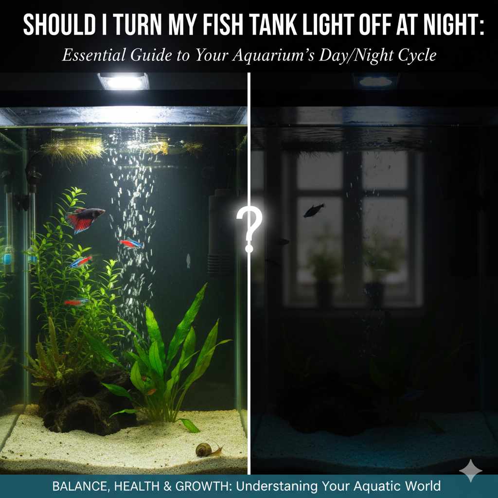 Should I Turn My Fish Tank Light Off At Night