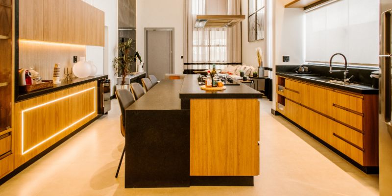 Stained Wood Kitchen Island Ideas