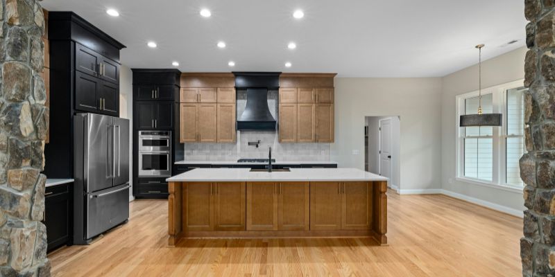 Stained Wood Kitchen Island Ideas